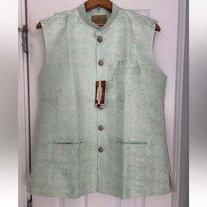Men’s Indian Koti Mint Green size 42